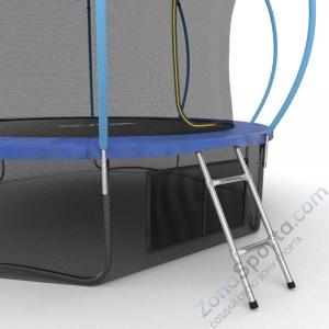 Батут Evo Jump Internal 12ft (Blue) с нижней сетью