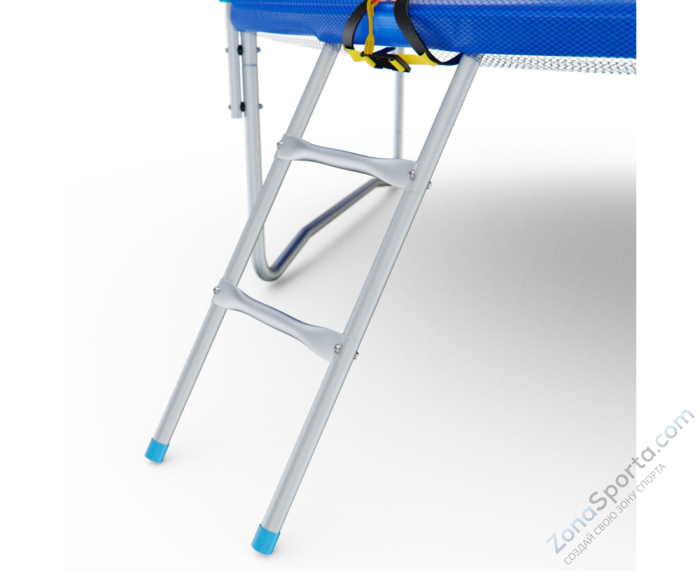Батут с сеткой DFC Pelpo 8ft с лестницей, Blue