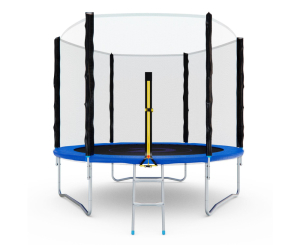 Батут с сеткой DFC Pelpo 8ft с лестницей, Blue