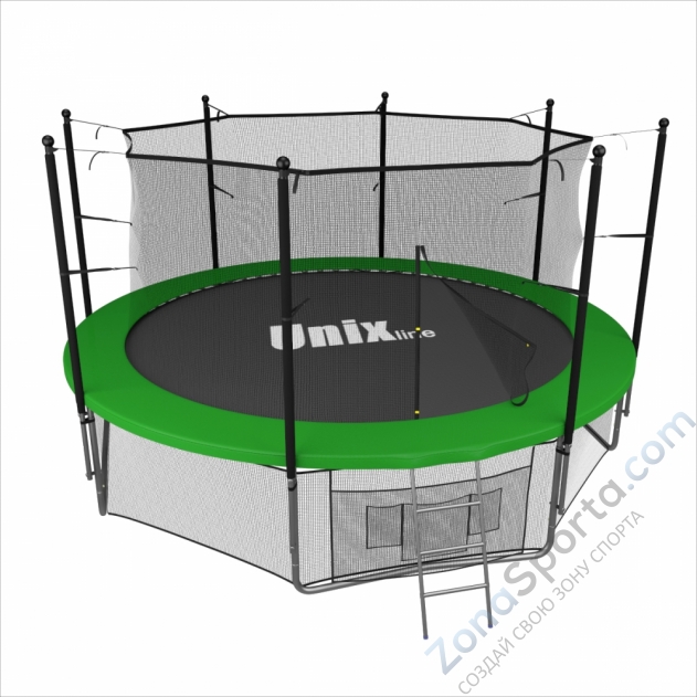 Батут Unix line 10 ft inside (Green)