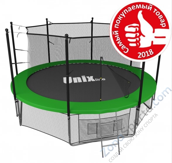 Батут Unix line 10 ft inside (Green)