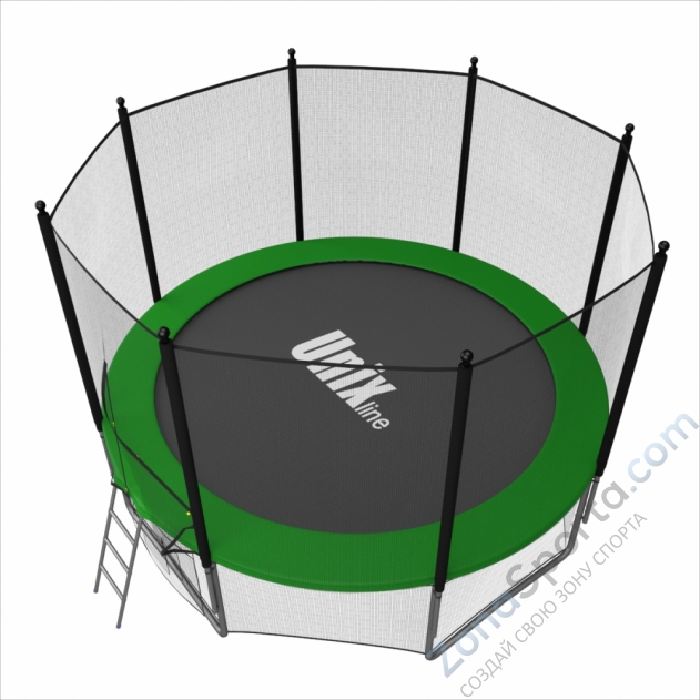 Батут Unix line 6 ft outside (Green)