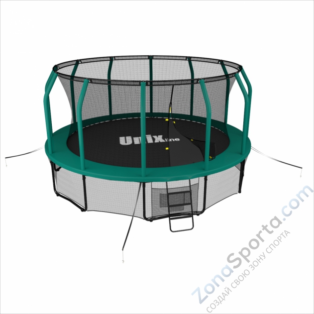 Батут Unix line 12 ft  Supreme (Green)