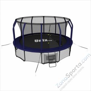 Батут Unix line 16 ft Supreme (Blue)