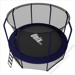Батут Unix line 8 ft Supreme (Blue)