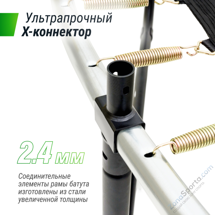 Батут UNIX line Supreme Game 14 ft (green) TRUSUG14GR