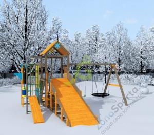 Детская площадка IgraGrad Спорт 1 с зимним модулем