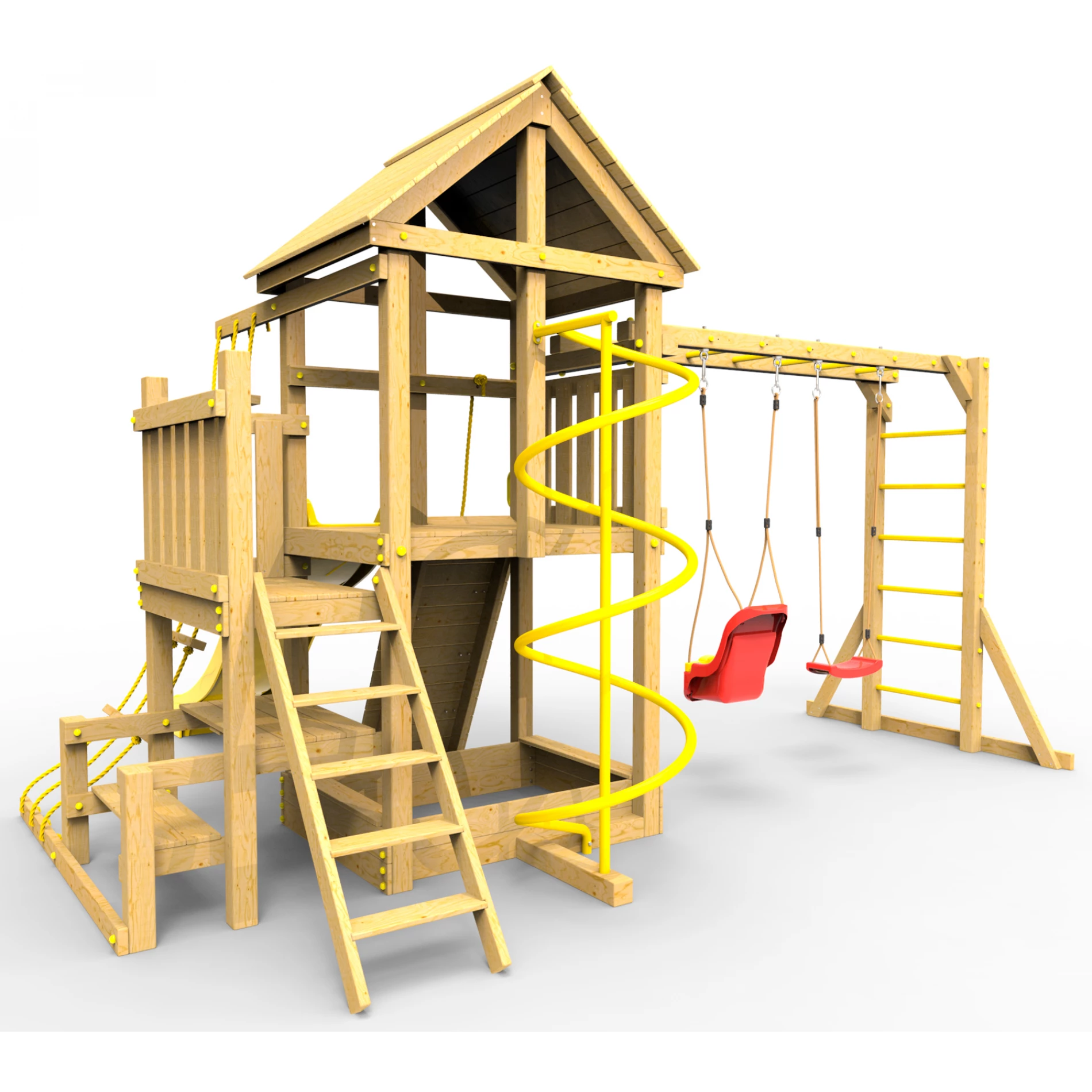 Детская площадка Пикник Стандарт Д Макси с рукоходом Вираж