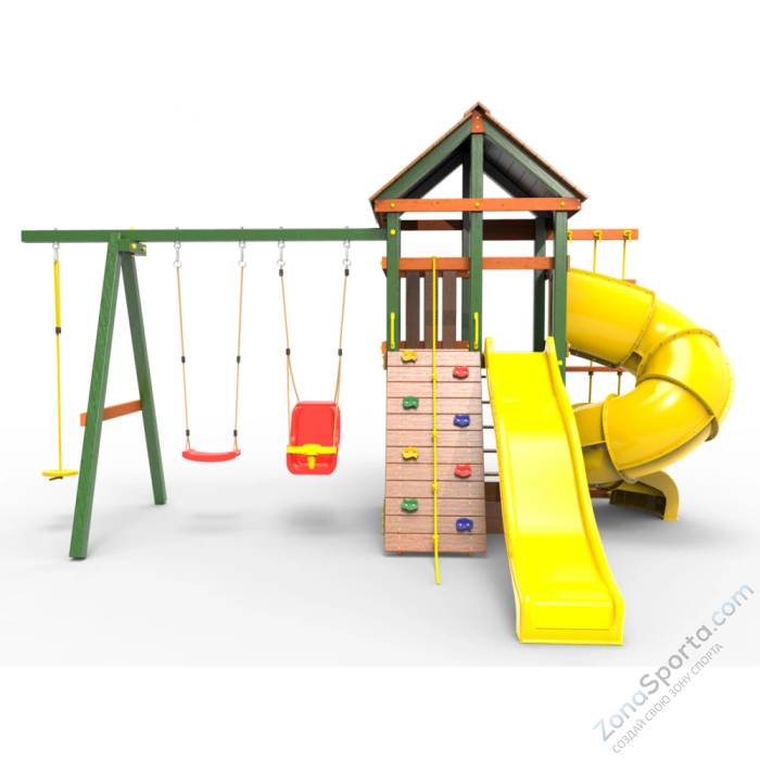 Детская площадка Пикник Вега Д с винтовой трубой