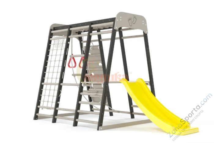 Детский комплекс Савушка Непоседа 2 nero-cappucino