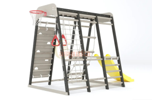 Детский комплекс Савушка Непоседа 2 nero-cappucino