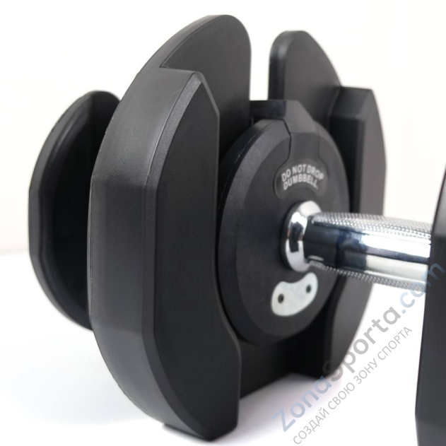 Гантель с регулировкой веса Liveup LS2315 (5-40 кг)