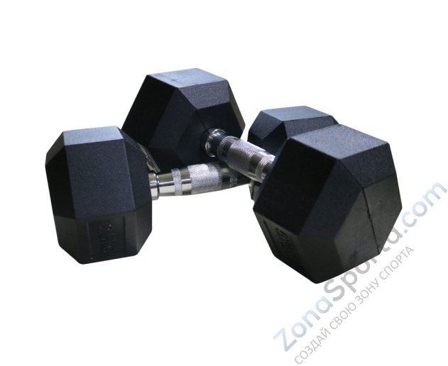 Гантели гексагональные 2 шт. по 6 кг DFC DB001-6