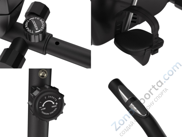 Горизонтальный велотренажер Unix Fit BR-340 Compact