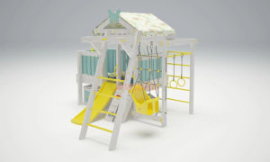 Игровой комплекс Савушка Baby 2 голубой