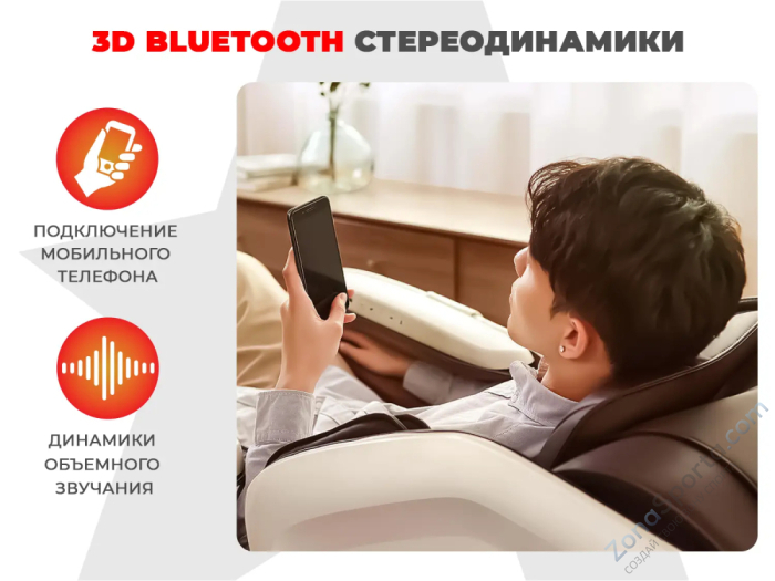 Массажное кресло Fujimo Joypal Эспрессо