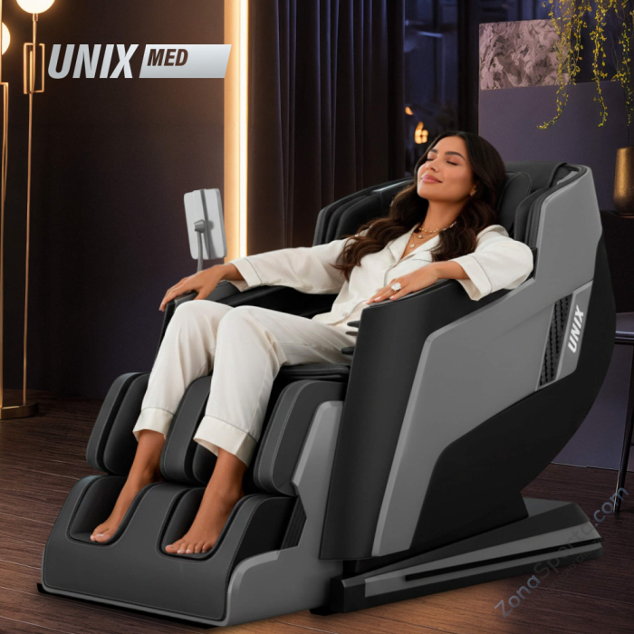 Массажное кресло Unix Afelia Black
