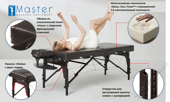Массажный стол складной Master Supreme