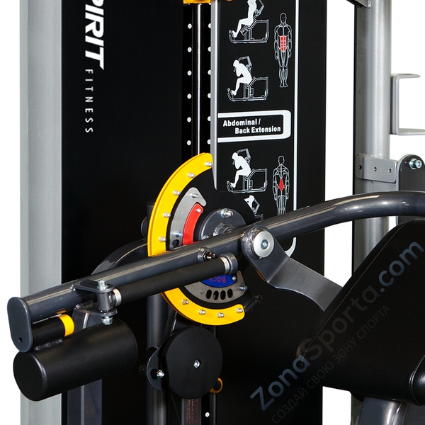 Пресс - машина/разгибание спины Spirit Fitness DWS172-U2