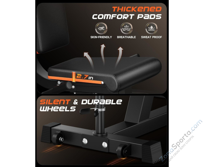 Тренажер для сгибания-разгибания ног DFC D030