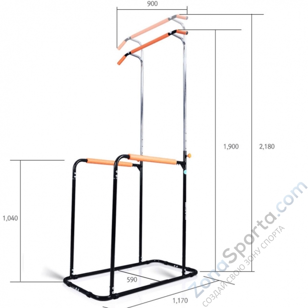 Турник - брусья DFC Power Tower G006