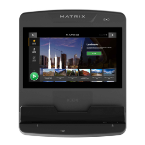 Вертикальный велоэргометр Matrix Performance с консолью Touch Base