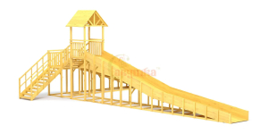 Зимняя горка Савушка Зима Wood 10